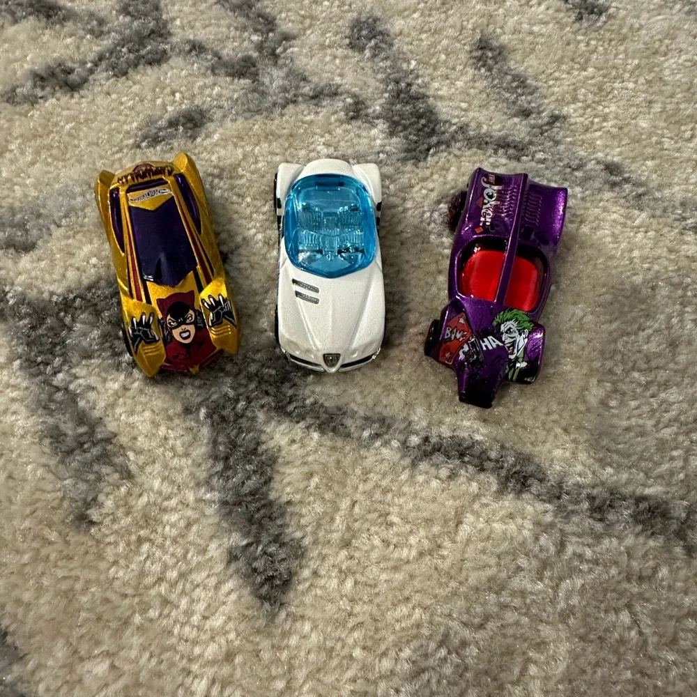 Superhero DC Hot wheels Toy Car Set for Kids